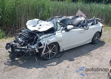 2023 Honda Civic Touring z USA, uszkodzony, nr VIN 2HGFE1F97PH313478